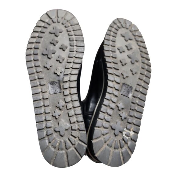 Naturalizer Women's Luna Chelsea Rain Boots Sz 8 Black Glossy Rhinestones - Picture 8 of 8